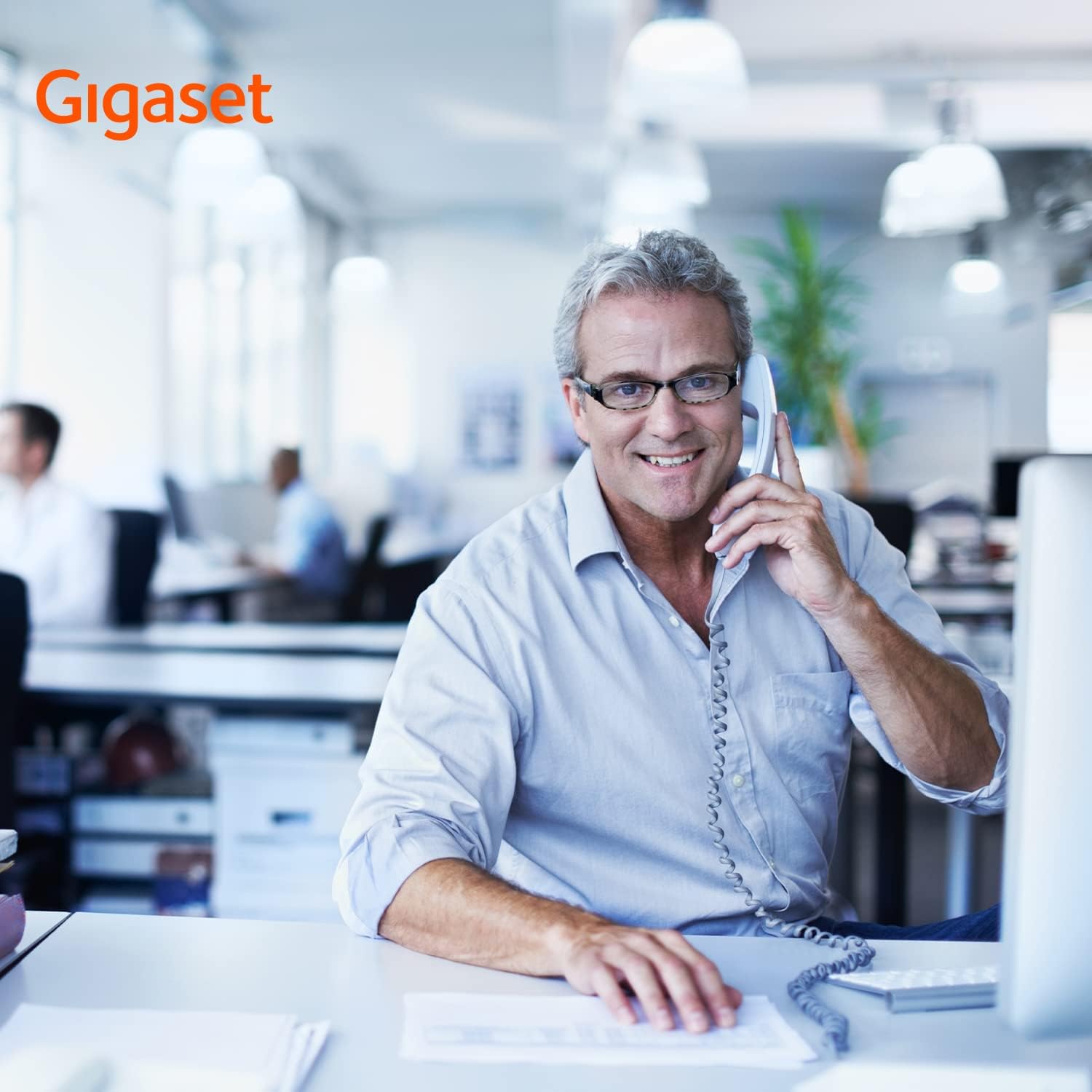 GIGASET TELEFONO SOBREMESA DESK 400 WHITE