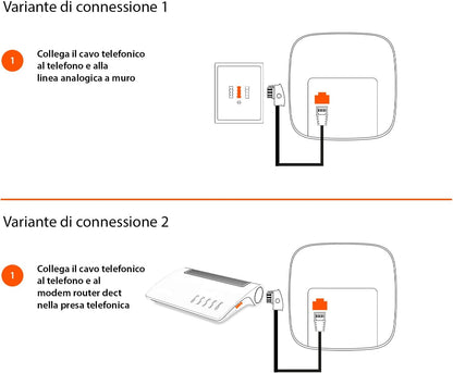Gigaset Desk 200 - Téléphone Filaire Ultra Compact avec Cordon Extensible - 10 numéros abrégés - Rappel du dernier numéro - Compatible avec Les appareils auditifs, Noir