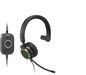 Snom A330M Over-Ear Headset, Passive Noise Cancellation, VoIP Phone Headset, USB/RJ9/3.5 Jack Cable with Call Control, Soft PU Leather, Black; 0004597 Full Band Headset(Neu) A330M USB/3.5 mm – Monoura