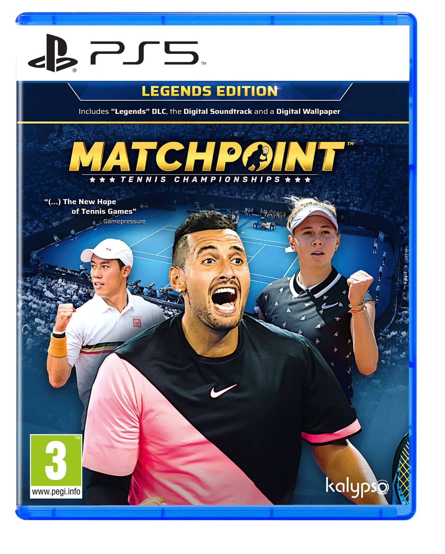 Videogioco Kalypso Matchpoint Tennis Championship Legends Edition