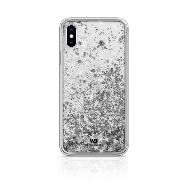 Hama Sparkle mobile phone case 14.7 cm (5.8") Cover Silver