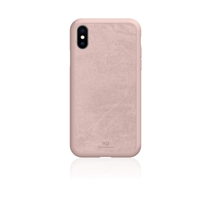 Hama White Diamonds Promise Protective Case for Apple iPhone Xs - Ideal Protective Lightweight Plastic Case - Coral