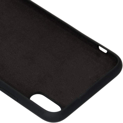 Black Rock"Fitness" Protective Case for Apple iPhone Xs Max - Perfect Protection - Silicone - Ideal for Outdoor and/or Sports Activities - 180 Degree Protection - Black
