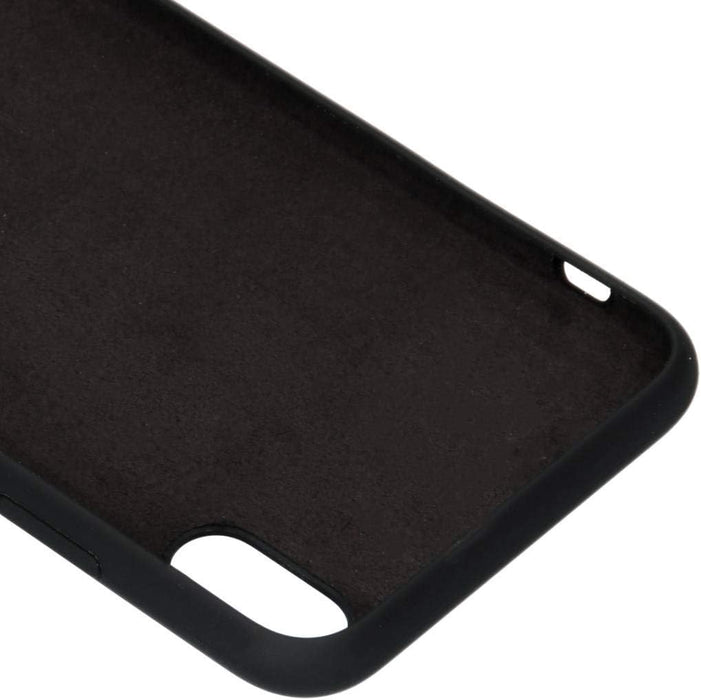 Black Rock"Fitness" Protective Case for Apple iPhone Xs Max - Perfect Protection - Silicone - Ideal for Outdoor and/or Sports Activities - 180 Degree Protection - Black