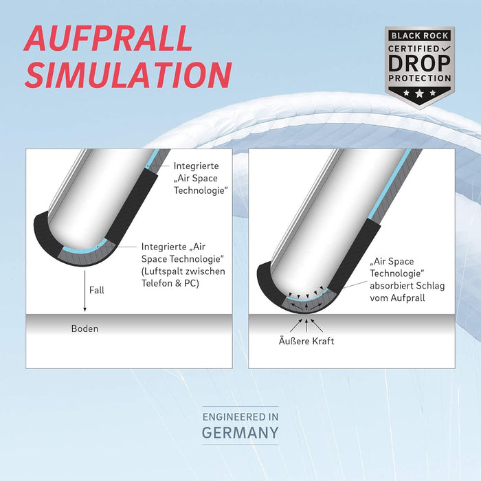 Black Rock Case for Samsung Galaxy S10 Air Robust Black