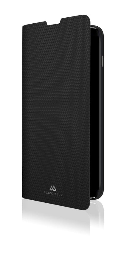 Black Rock - The Standard Booklet Case for Samsung Galaxy S10 | Wallet, Compartments, Stand Function, Magnetic (Black
