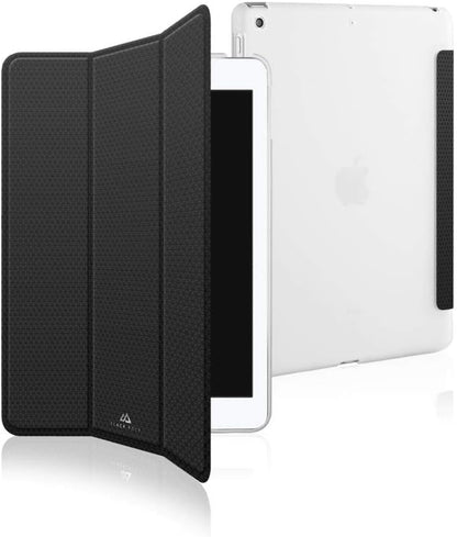 Black Rock "Pure Material" Protective Case for Apple iPad Mini (2019), Slim Design, Polyurethane (PU), Perfect Protection 180° or 360° Protection, Black