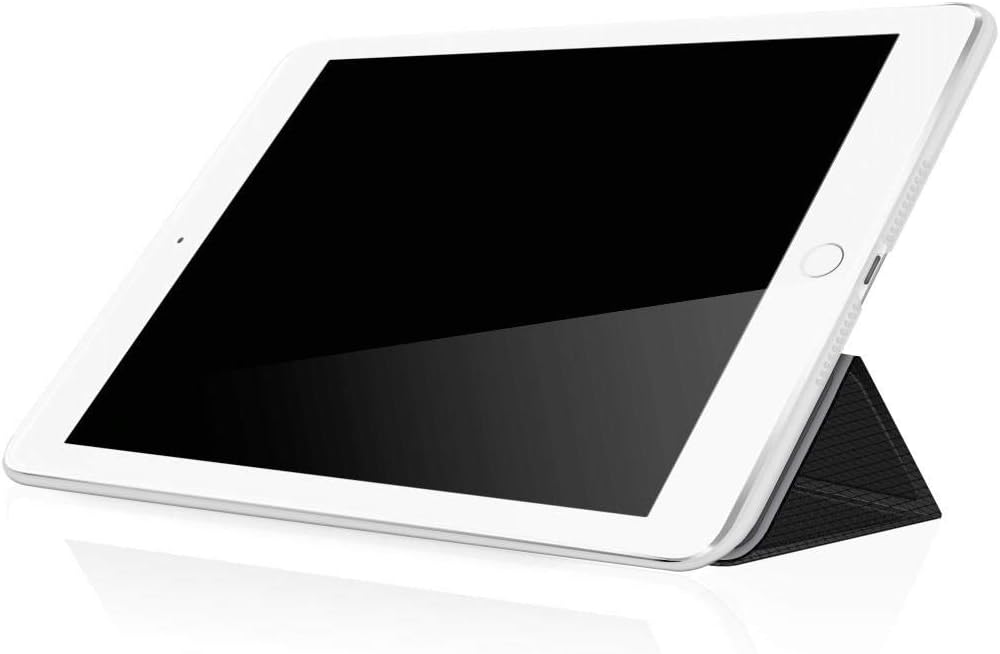 Black Rock "Pure Material" Protective Case for Apple iPad Mini (2019), Slim Design, Polyurethane (PU), Perfect Protection 180° or 360° Protection, Black