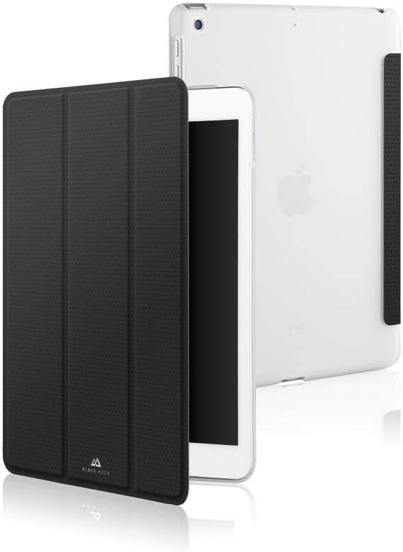 Black Rock "Pure Material" Protective Case for Apple iPad Mini (2019), Slim Design, Polyurethane (PU), Perfect Protection 180° or 360° Protection, Black