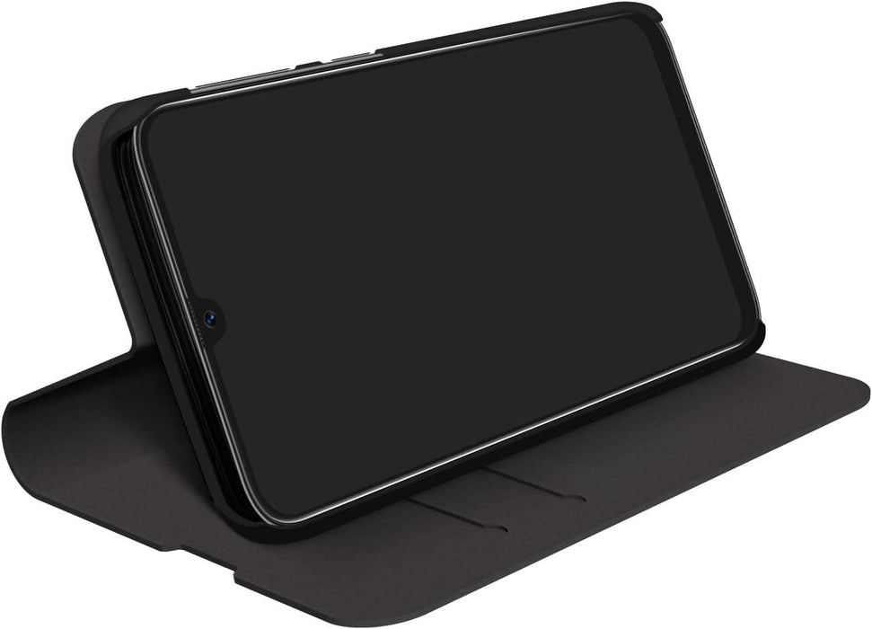 Black Rock - Case booklet flip case suitable for Samsung Galaxy A50 | The Standard mobile phone case, 360 degree cover, magnetic closure (black