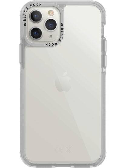Black Rock Robust Transparent Protective Case for Apple iPhone 11 Pro, Plastic, Ideal for Outdoor and/or Sports Activities, 180 Degree Protection, Transparent