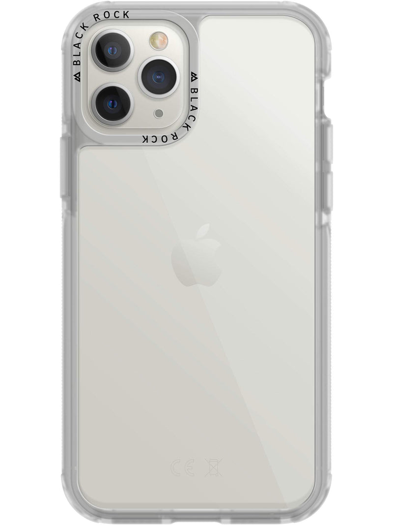 Black Rock Robust Transparent Protective Case for Apple iPhone 11 Pro, Plastic, Ideal for Outdoor and/or Sports Activities, 180 Degree Protection, Transparent