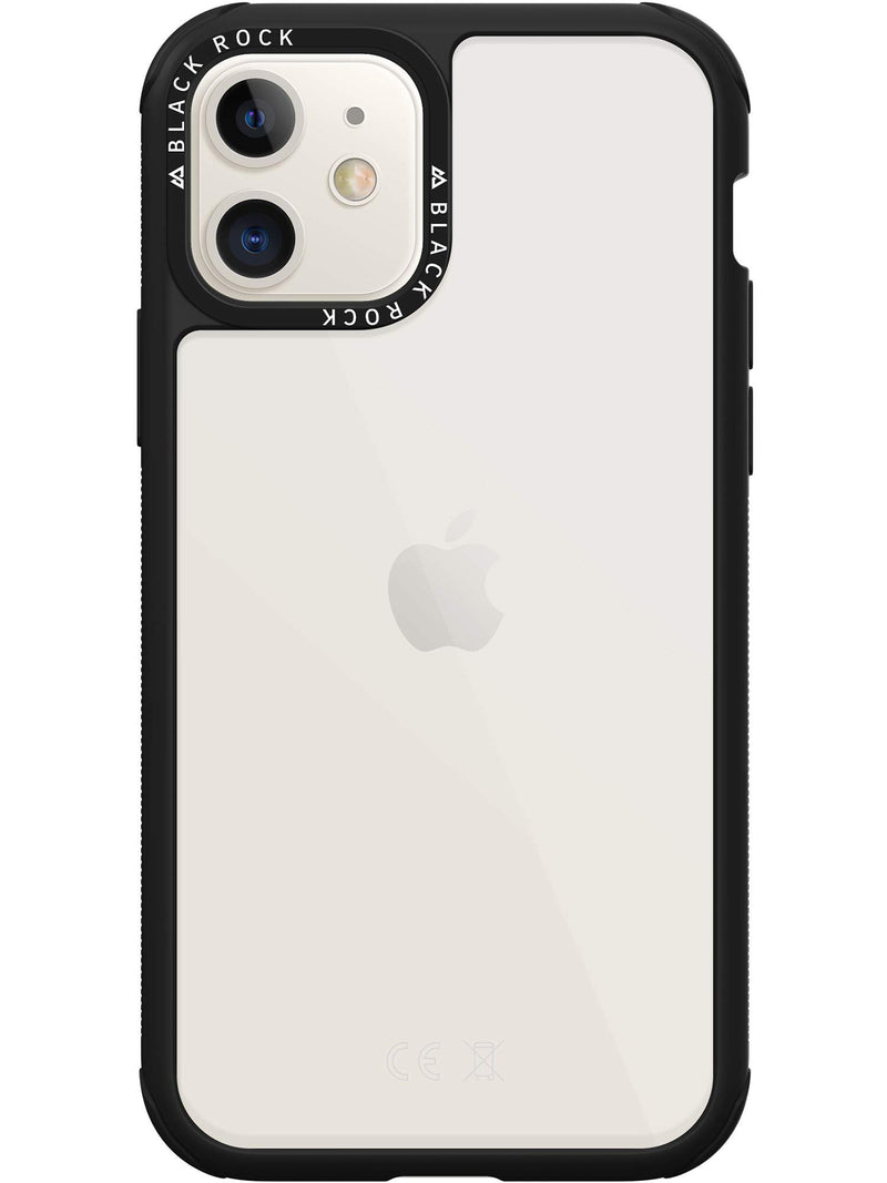 Hama Black Rock"Robust Transparent" Protective Case for Apple iPhone 11 / Plastic/Ideal for Outdoor Activities/Sports / 180° Protection/Black