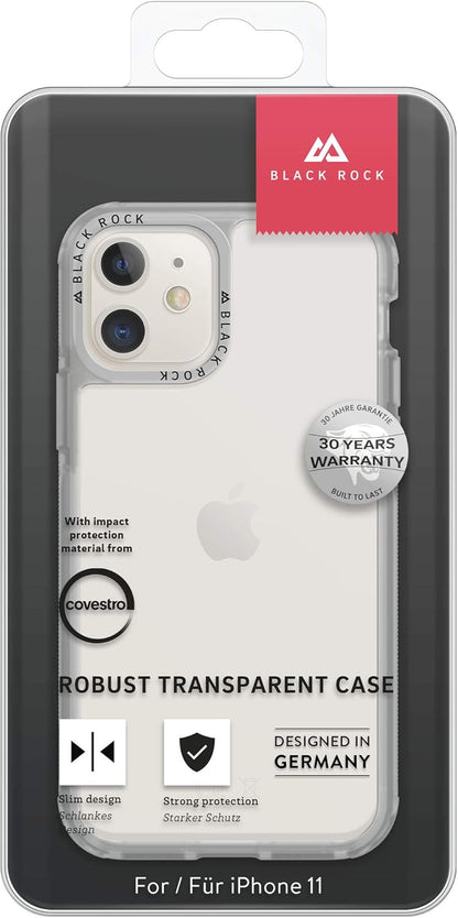 Blackrock COVER ULTRA ROBUSTA PER IPHONE 11 COLORE TRASPARENTE