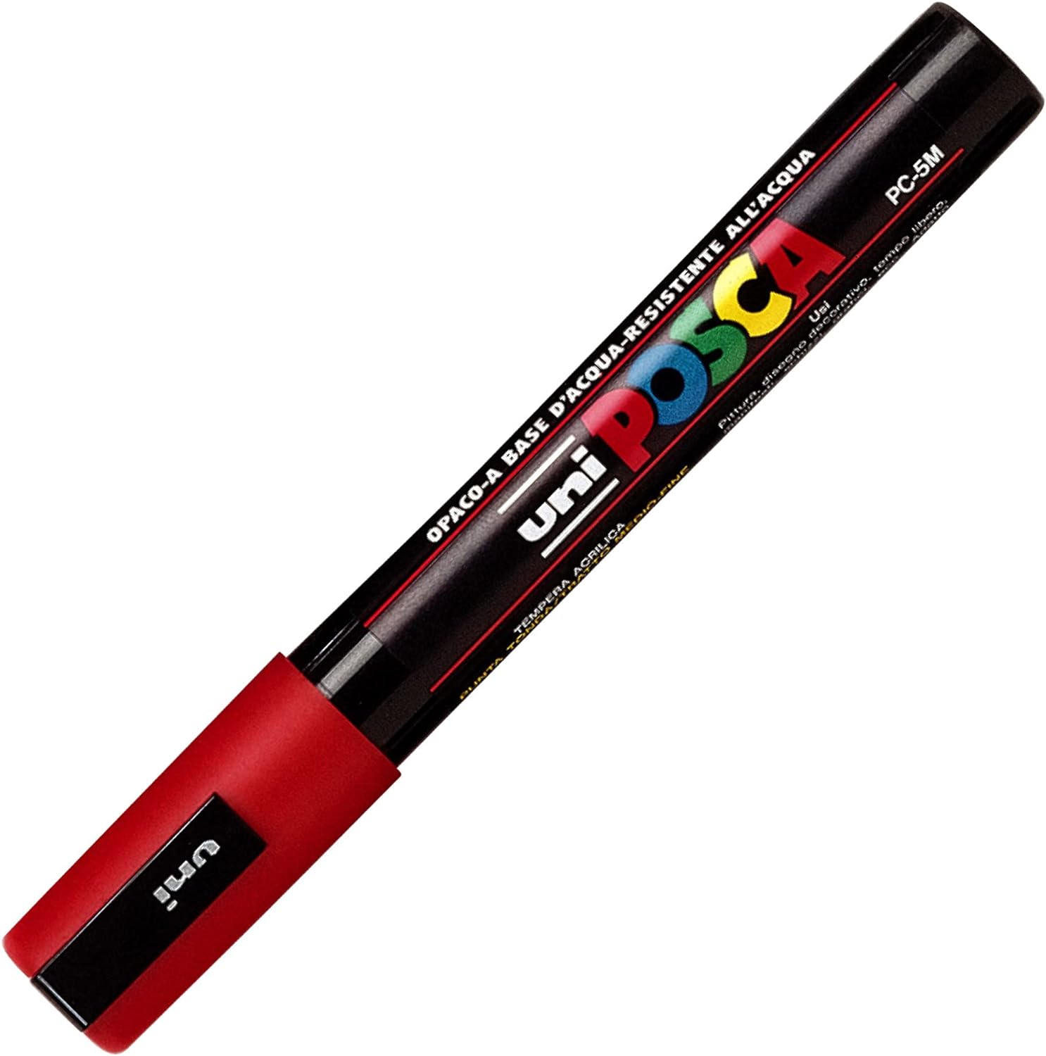 Rotuladores POSCA PC-5M Rojo (6 Unidades