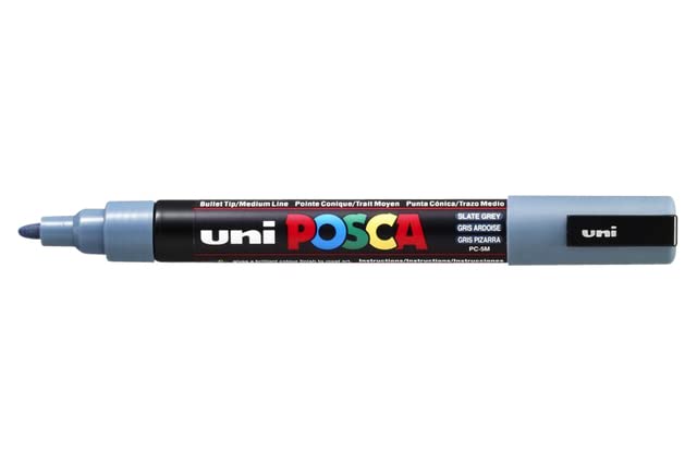 Cf6 Posca Medio Grigio Ardesia
