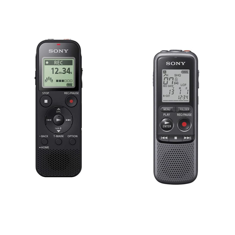 Sony ICD-PX470 Digital Wide-Stereo MP3 Voice Recorder with S-Microphone, Built-In USB, 4 GB Memory, SD Memory Slot and 55 Hours Recording