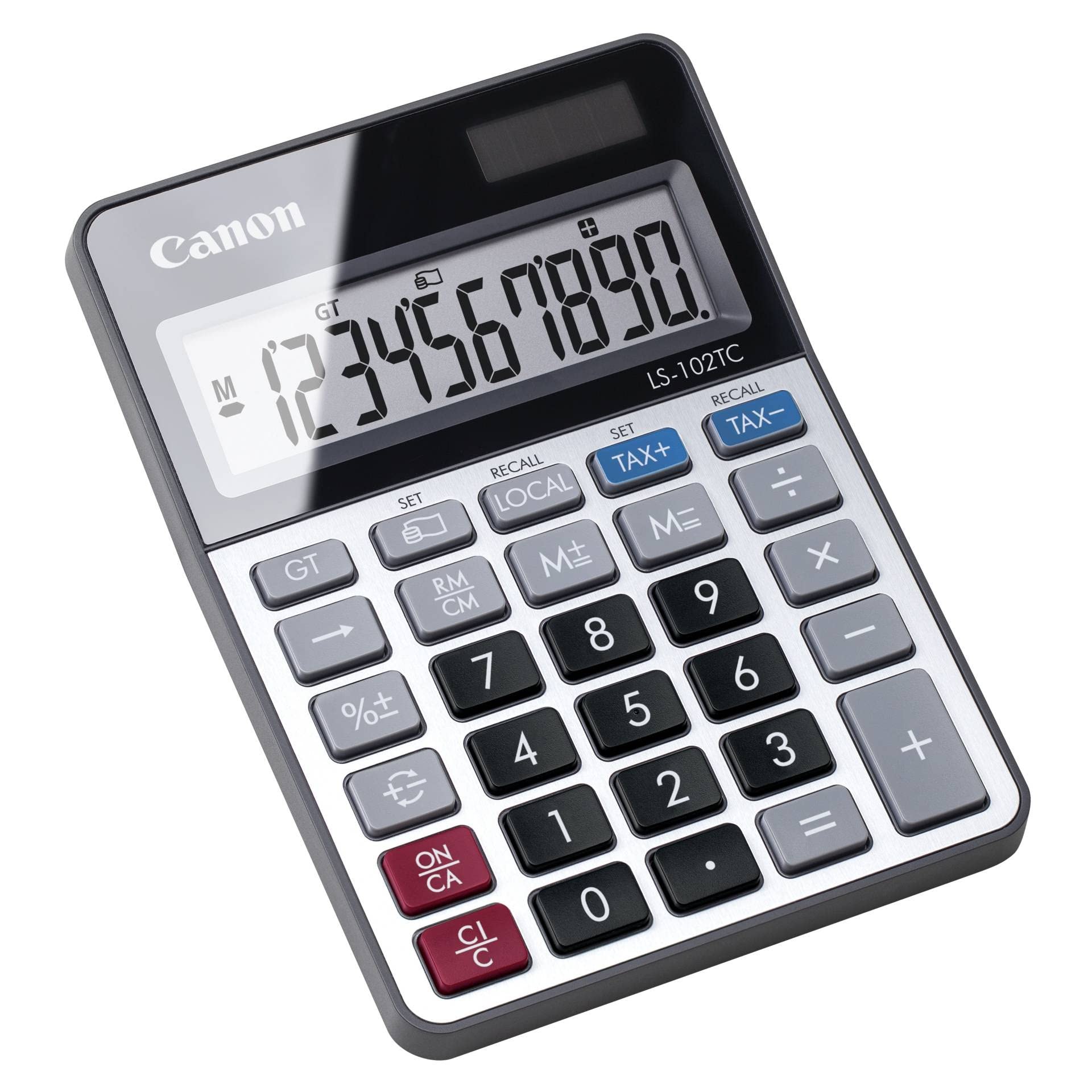 CANON CALCULATRICE DE TABLE LS-102 TC, ALIMENTATION PAR PILE