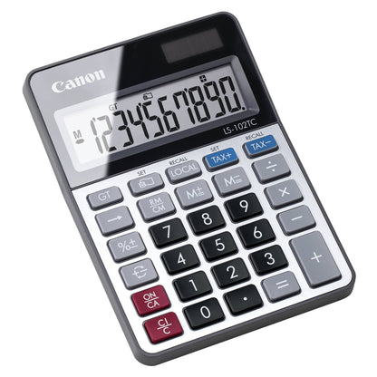 CANON CALCULATRICE DE TABLE LS-102 TC, ALIMENTATION PAR PILE