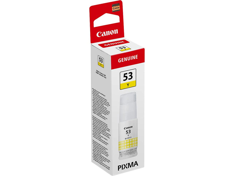 Canon GI 53 Y - Yellow - original - ink refill - for PIXMA G550, G650