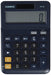 CASIO MS-8E Desktop Calculator 8 Digit Currency Conversion Rubber Feet Quick Correction Button Solar/Battery Operated,silver