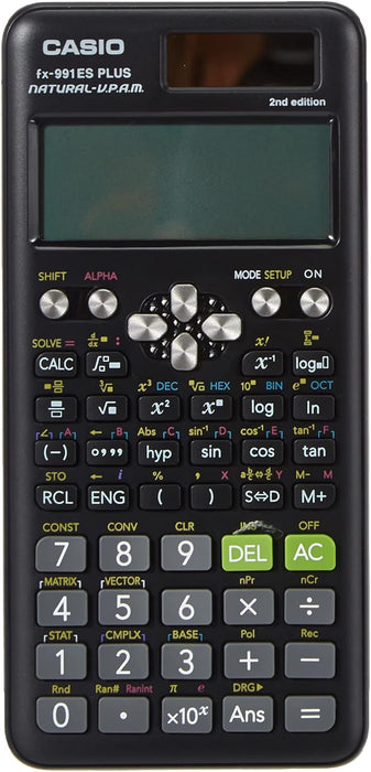Casio fx-991ES Plus 2 Scientific Calculator with 417 Functions and Display, Natural