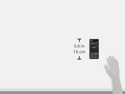 Casio fx-991ES Plus 2 Scientific Calculator with 417 Functions and Display, Natural