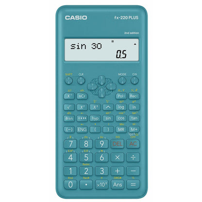 Casio FX-220PLUS 2 Scientific Calculator, Light Blue