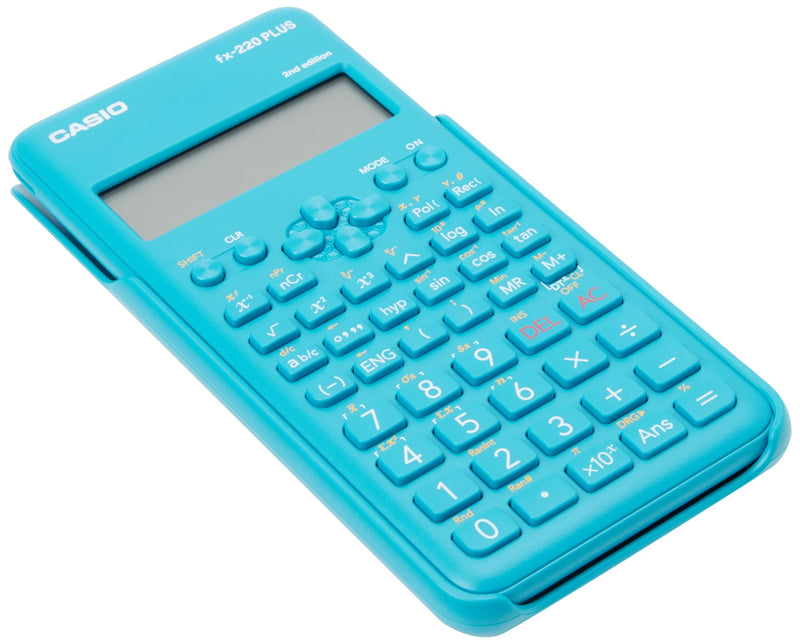Casio FX-220PLUS 2 Scientific Calculator, Light Blue