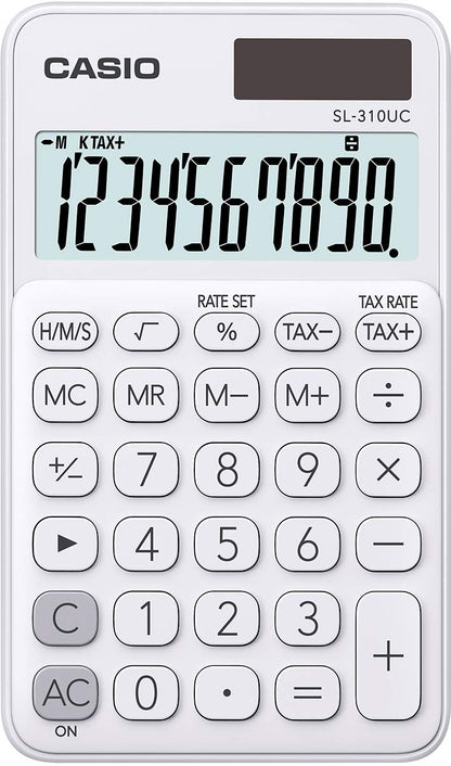 Casio SL-310UC-WE Desktop Calculator Black