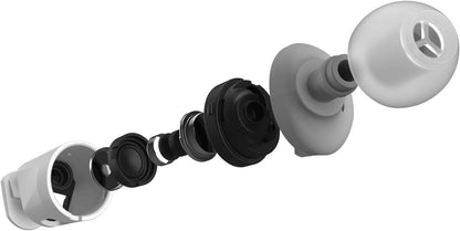 ASUS ROG Cetra II Core Moonlight White In-ear Gaming Headphones (Liquid Silicone Rubber Drivers, 90° cable connector, Hi-Res Audio, 3.5 mm, For PC, Mac, PS4, PS5, Xbox One, Switch and Mobile Devices) Wired White