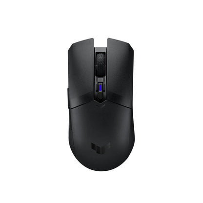 ASUS TUF Gaming M4 Wireless Gaming Mouse, dual wireless modes - Bluetooth/RF 2.4 GHz, 12,000 DPI Optical Sensor, 6 Programmable Buttons, PBT top cover with ASUS Antibacterial Guard