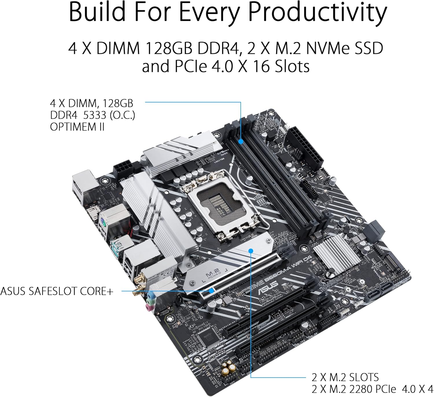 1700 ASUS MB ASUS PRIME B660M-A WIFI DDR4,4389338