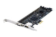 ASUS IPMI-Erweiterungskarte mit dediziertem Ethernet-Controller, VGA-Anschluss, PCIe 3.0 x1-Schnittstelle und ASPEED AST2600A3-Chipsatz, um die Intelligenz für IPMI-Architekturen zu bieten