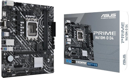 1700 ASUS PRIME H610M-D DDR4, (ASUCMPH610MD0