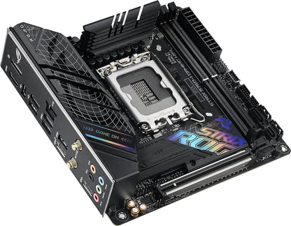 ASUS ROG Strix B760-I Gaming WiFi, Intel LGA 1700, 2 x DIMM DDR5, 1 x Display Port, 1 x HDMI