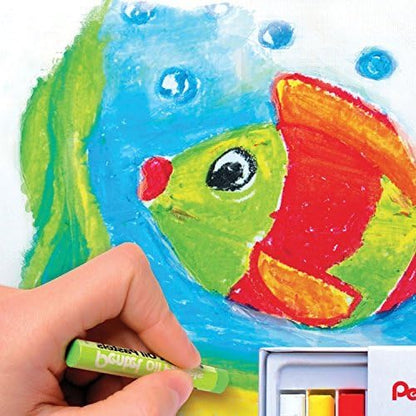 Pentel Oil Pastel Set (Pack of 12