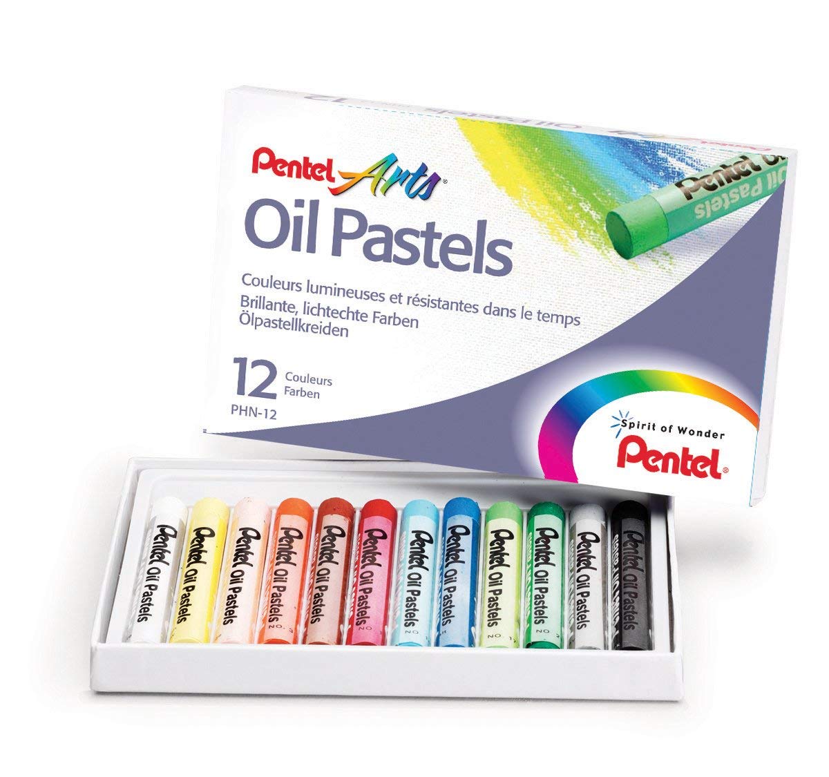 Pentel Oil Pastel Set (Pack of 12