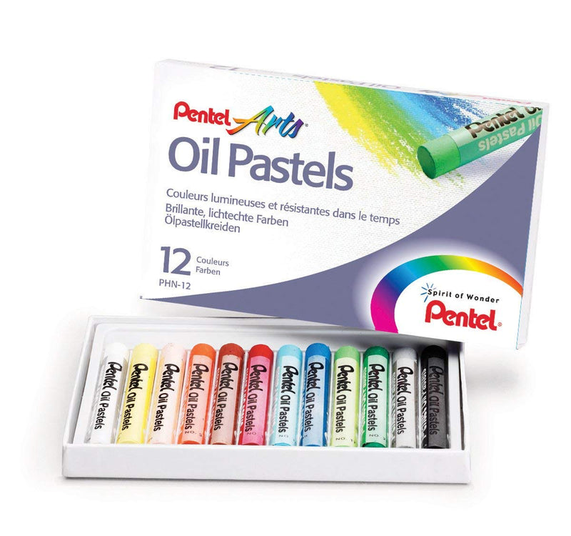 Pentel Oil Pastel Set (Pack of 12