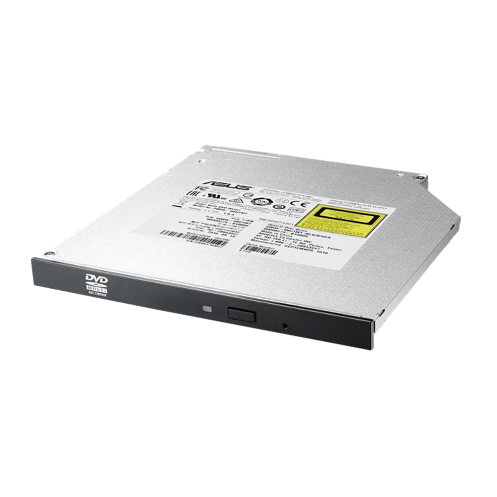 ASUS SDRW-08U1MT internal slim 8X DVD writer(BULK), 9.5 mm with bezel, M-DISC support, E-Green, E-Media