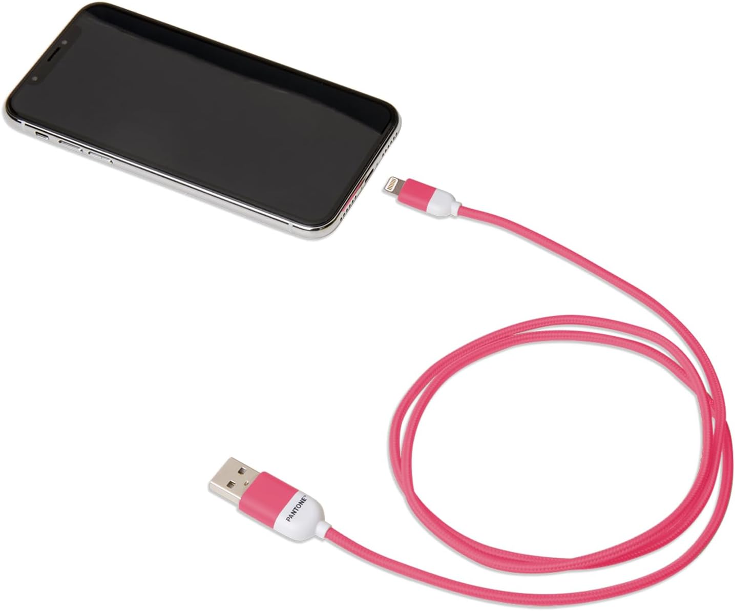 Pantone PTLCS0015P Lightning Cable, 2.4A, 1M Length