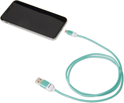 Celly PTMC0015L Pantone Micro USB 2.0 Cable, 2.4A Output, 1m Length