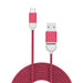 Celly PTMC0015P Pantone Micro USB 2.0 Cable, 2.4A Output, 1m Length