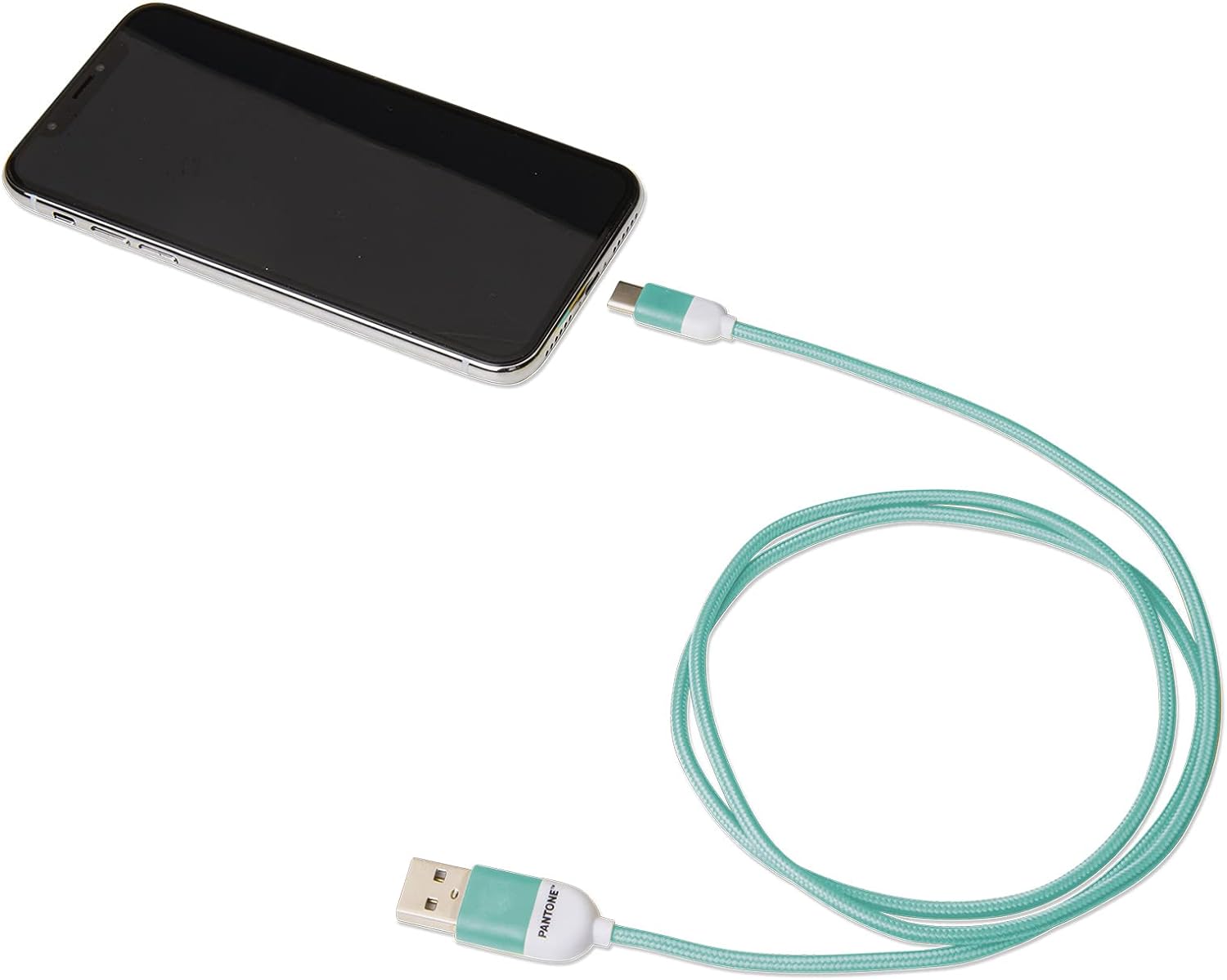 Celly PTTC0015L Pantone Type-C Cable, 2.4A Output, 1m Length