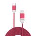 Celly PTTC0015P Pantone Type-C Cable, 2.4A Output, 1m Length