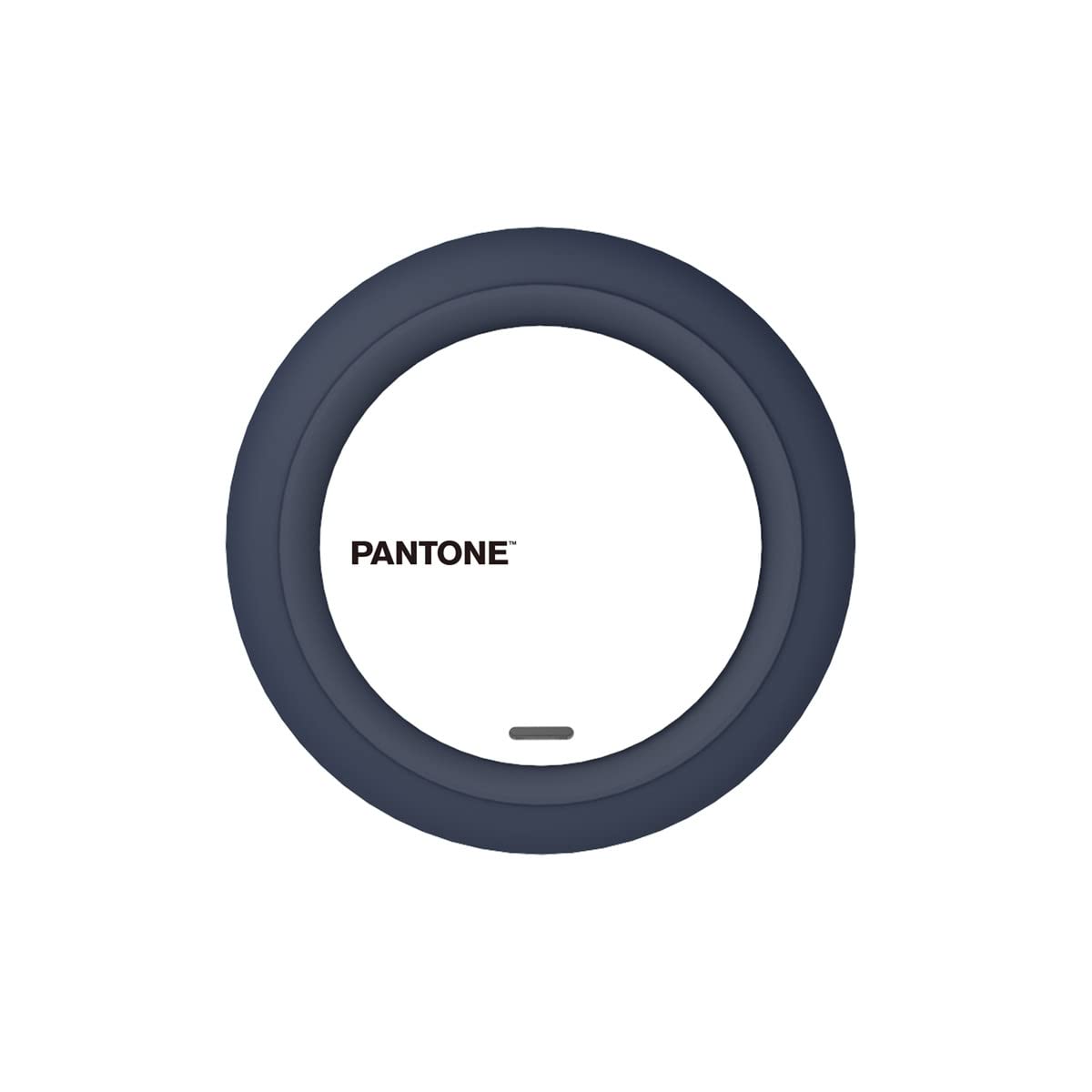 Celly Pantone Qi Caricabatterie Wireless, Carica Batterie Wireless per Cellulare, Ricarica Wireless 7.5W, Caricatore da Tavolo per iPhone e Android, Navy