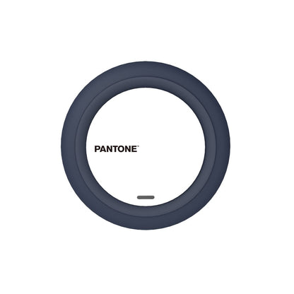 Celly Pantone Qi Caricabatterie Wireless, Carica Batterie Wireless per Cellulare, Ricarica Wireless 7.5W, Caricatore da Tavolo per iPhone e Android, Navy