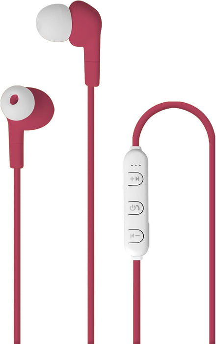 Celly PTWE001P Pantone Earphones, Bluetooth, In Ear, 1.2M Length, 3.5mm Jack, Drop Caps