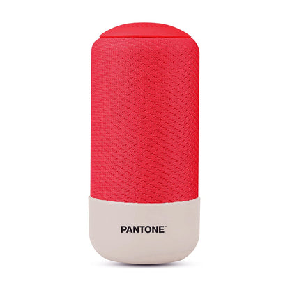 Pantone Celly, Speaker Wireless Linea, Cassa con Tecnologia Bluetooth 5.0, Potenza Output 5W, Fino a 10 Ore di Riproduzione, Speaker Portatile con Controllo da Remoto, Porta Jack 3.5 mm, Red