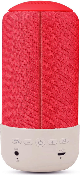 Pantone Celly, Speaker Wireless Linea, Cassa con Tecnologia Bluetooth 5.0, Potenza Output 5W, Fino a 10 Ore di Riproduzione, Speaker Portatile con Controllo da Remoto, Porta Jack 3.5 mm, Red